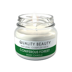 Свеча для массажа Smart body Candle "Хвойный лес" 20 МЛ QB Technology Cosmetics