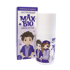 Подростковый дезодорант MAX-BIO JUNIOR ACTIVE 50 МЛ