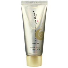 Тональный ВВ крем c Муцином улитки Матирующий BB Cream Heeyul Premium Snail 30 МЛ Lebelage
