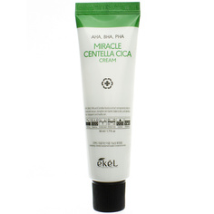 Крем с кислотами AHA,BHA,PHA и экстрактом центеллы Centella Cica Cream 50 МЛ Ekel