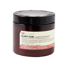 Увлажняющий шампунь-воск для кудрявых волос ELASTI-CURL Pure mild shampoo Insight Professional