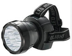 Аварийный фонарь Налобный светодиодный фонарь Horoz аккумуляторный 96х85 45 лм 084-007-0004 HRZ00001252