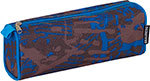 Пенал-косметичка Brauberg полиэстер, серый/голубой, Элемент, 21х6х8 см, 223905