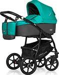 Коляска Riko BELLA (2 в 1) (RIKO BASIC) 03 серый-малахит
