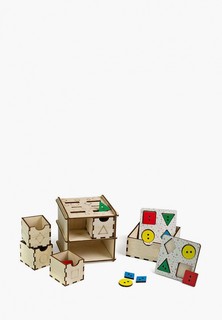 Набор игровой Paremo «Геометрические фигуры с гравировкой»