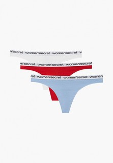 Трусы 3 шт. womensecret Women'secret THONG