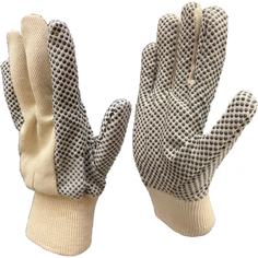 Тканевые рабочие плотные перчатки Master-Pro®