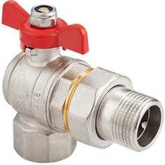 Угловой полнопроходной шаровой кран MVI