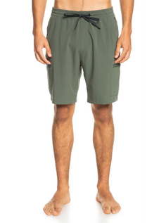 Пляжные шорты Quiksilver Amphibian Elastic Cargo 19" Thyme