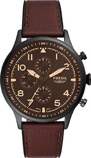 fashion наручные мужские часы Fossil FS5833. Коллекция Retro Pilot