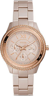 fashion наручные женские часы Fossil CE1112. Коллекция Stella