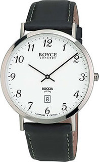 Наручные мужские часы Boccia 3634-01. Коллекция Royce