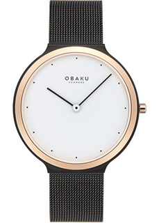 fashion наручные женские часы Obaku V269LXMWMB. Коллекция Mesh