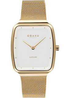 fashion наручные женские часы Obaku V267LXGIMG. Коллекция Ultra Slim