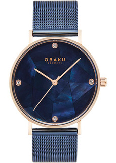 fashion наручные женские часы Obaku V268LXVLML. Коллекция Mesh