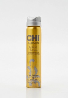 Лак для волос Chi CHI KERATIN, с кератином, средняя фиксация, 74 г