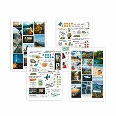 Набор стикеров для ежедневника remarklee Creative Путешествия, А5