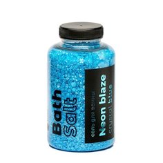 Соль для ванны Fabrik Cosmetology Neon Blaze Crystal Blue, 500 г