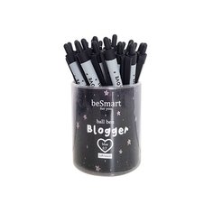 Ручка шариковая Be Smart Blogger Надпись, 0,7 мм, цвет чернил синий