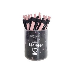Ручка шариковая Be Smart Blogger Абстракция, 0,7 мм, цвет чернил синий