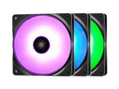 Вентилятор для корпуса Deepcool RF120 (3 IN 1) 500-1500RPM PWM RGB