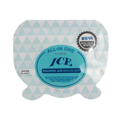 Альгинатная маска с гиалуроновой кислотой All-in One Ice Hyaluronic Modeling Mask Lindsay