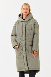 пальто женское Куртка-парка утепленная с капюшоном Befree