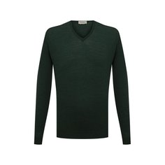 Пуловер из шерсти и хлопка John Smedley