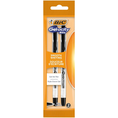 Набор гелевых ручек BIC Gel-ocity Stick 0,5 мм черная 2 шт