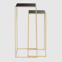 Набор столиков Ad trend furniture 60/70 см 2 шт золото, металл