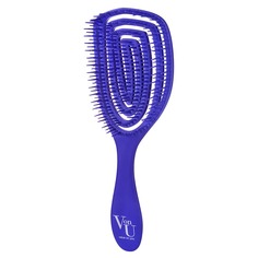 Массажная расческа для распутывания волос SPIN BRUSH Blue Vonu