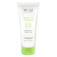Шампунь с зеленым чаем для ежедневного ухода GREEN TEA Vonu