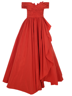 Платье из тафты Zuhair Murad