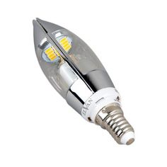Лампочка Лампа светодиодная диммируемая Elvan E14 5W 3000K прозрачная E14-5W-3000K-Dim-Q68-SL