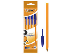 Ручки шариковые Bic Orange Original Fine 4шт 8308521