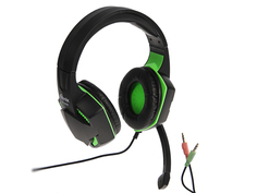 Наушники Ritmix RH-560M Gaming Black-Green