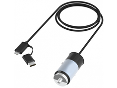 Зарядное устройство Ritmix RM-5240MC 1xUSB / MicroUSB / USB Type-C 1m Gunshell