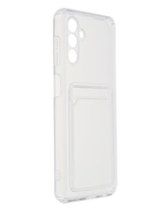 Чехол Svekla для Samsung Galaxy A13 с картхолдером Transparent SVCAR-SAMA13-WH