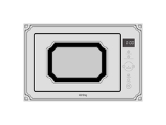 Микроволновая печь Korting KMI 825 RGW