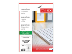 Этикетка самоклеящаяся Tanex TW-2044 70g/m2 48.5x25.4mm 50 листов 114540