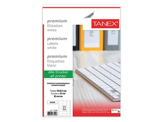 Этикетка самоклеящаяся Tanex TW-2124 70g/m2 70x42.4mm 50 листов 114536