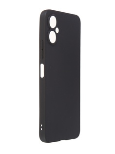 Чехол DF для Tecno Spark 9 Pro Silicone Black tCase-11