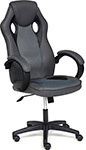 Игровое компьютерное кресло Tetchair RACER GT new, кож/зам/ткань, металлик/серый, 36/12 (13251)