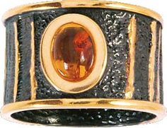Серебряные кольца Балтийское золото
