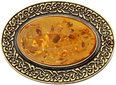 Серебряные броши Балтийское золото