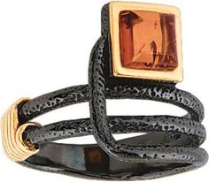 Серебряные кольца Балтийское золото