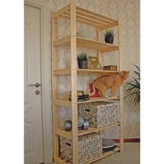 Деревянный стеллаж SAFORA