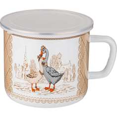 Эмалированная кружка Agness