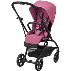 Детская коляска Cybex Eezy S Twist+ 2 BLK Magnolia Pink с бампером