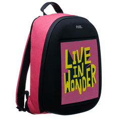Pixel Bag Рюкзак с LED-дисплеем PIXEL ONE - PINKMAN (розовый)